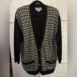 80’s Houndstooth Vintage Sweater